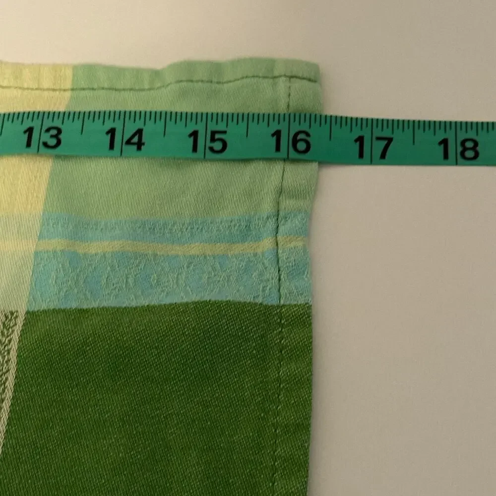 Green Pea Vintage Tea Towel‎